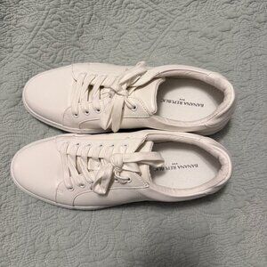 Banana Republic Vegan Leather Sneakers